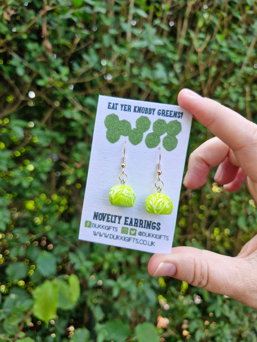 Knobby Greens Earrings