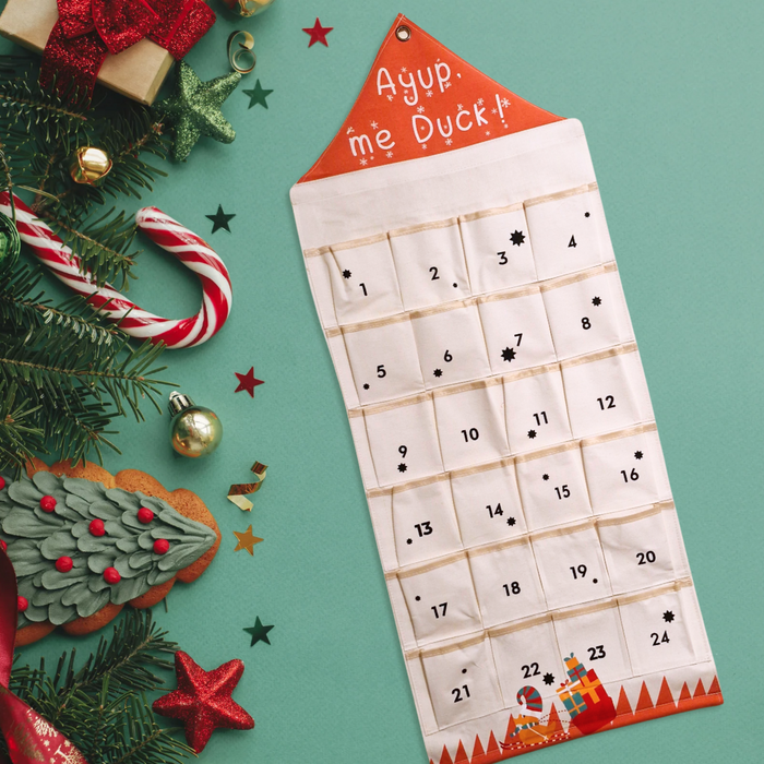 Ayup, me Duck!  12 days of Christmas Rubber Duck Reusable Advent Calendar